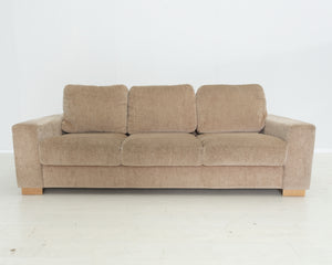 Pohjanmaan Tokyo 3-istuttava kangassohva beige