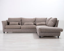 Lataa kuva Galleria-katseluun, 4-istuttava kulmasohva beige
