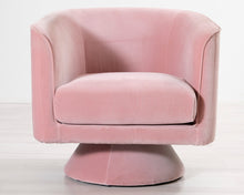 Lataa kuva Galleria-katseluun, Pyörivä nojatuoli vaaleanpunainen
