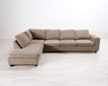 Lataa kuva Galleria-katseluun, 5-istuttava kulmasohva beige
