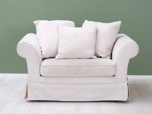 Furninova kangasnojatuoli beige