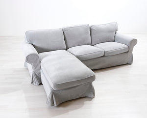 IKEA Ektorp 3-istuttava divaanisohva harmaa