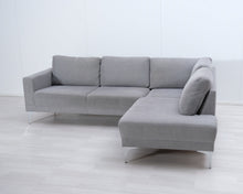 Lataa kuva Galleria-katseluun, 4-istuttava kulmasohva harmaa
