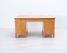 Lataa kuva Galleria-katseluun, Asko puinen kirjoituspöytä 1940-50 -luku
