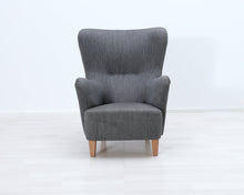 Lataa kuva Galleria-katseluun, Asko Richard nojatuoli harmaa
