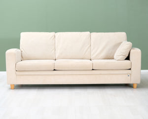3-istuttava kangassohva beige