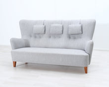 Lataa kuva Galleria-katseluun, Asko Richard 3-istuttava kangassohva harmaa
