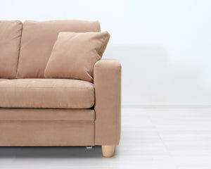 Isku 2-istuttava kangassohva beige