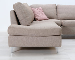 5-istuttava kulmasohva beige