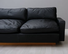 Lataa kuva Galleria-katseluun, Artek 590 3-istuttava nahkasohva musta
