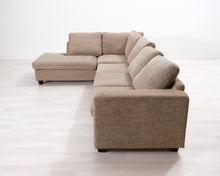 Lataa kuva Galleria-katseluun, 5-istuttava kulmasohva beige
