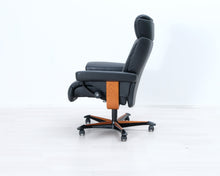 Lataa kuva Galleria-katseluun, Ekornes Stressless Magic Office työtuoli musta
