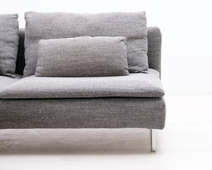 Ikea Söderhamn 3-istuttava divaanisohva harmaa