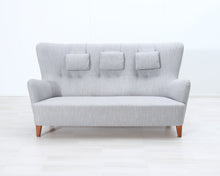 Lataa kuva Galleria-katseluun, Asko Richard 3-istuttava kangassohva harmaa
