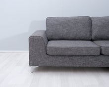 Lataa kuva Galleria-katseluun, Asko Teresa 6-istuttava kulmasohva harmaa
