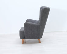 Lataa kuva Galleria-katseluun, Asko Richard nojatuoli harmaa
