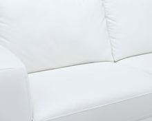 Lataa kuva Galleria-katseluun, Asko 4-istuttava nahkasohva valkoinen

