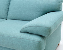 Lataa kuva Galleria-katseluun, Asko Florence 2-istuttava kangassohva sininen
