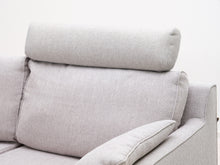 Lataa kuva Galleria-katseluun, Asko Tennessee 2-istuttava sohva vaaleanharmaa
