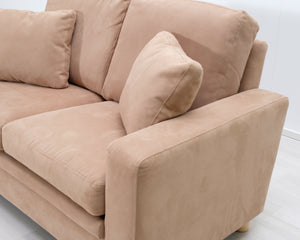 Isku 2-istuttava kangassohva beige