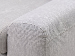 Asko Stella 3-istuttava kangassohva harmaa