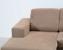 Lataa kuva Galleria-katseluun, Asko 3-istuttava divaanisohva vaaleanruskea
