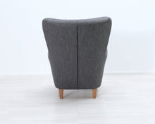 Lataa kuva Galleria-katseluun, Asko Richard nojatuoli harmaa
