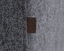 Lataa kuva Galleria-katseluun, Asko AVEC S 2,5-istuttava kangassohva harmaa
