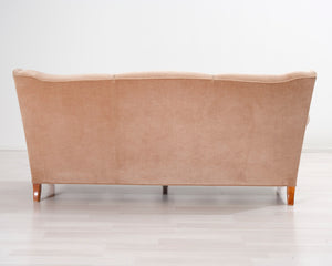 3-istuttava kangassohva beige