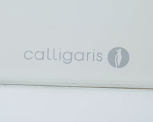 Lataa kuva Galleria-katseluun, Calligaris ruokapöytä lasilevyllä valkoinen
