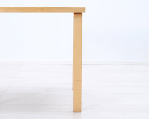 Artek pöytä 70 x 80 cm koivu / vihreä