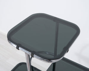 Bauhaus Plant Stand by Emile Guyot for ThonetThonet bauhaus-tyylinen kukkapöytä 1930-luku