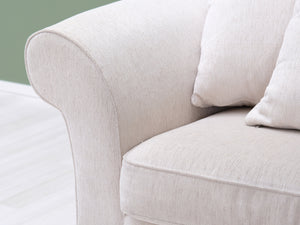 Furninova kangasnojatuoli beige