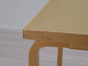 Artek pöytä 70 x 80 cm koivu / vaaleanvihreä