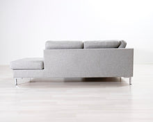 Lataa kuva Galleria-katseluun, 5-istuttava avokulmasohva vaaleanharmaa

