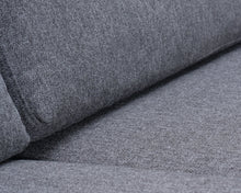 Lataa kuva Galleria-katseluun, Asko AVEC S 2,5-istuttava kangassohva harmaa
