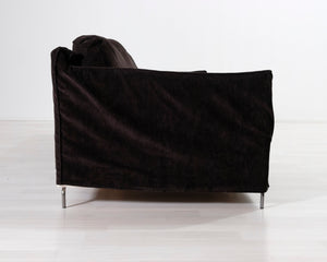 Posh Living Petito 4-istuttava sohva musta