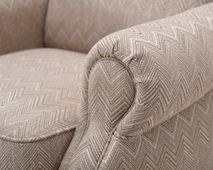 Furninova kangasnojatuoli beige