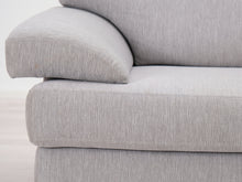 Lataa kuva Galleria-katseluun, Asko Florence 3-istuttava kangassohva harmaa
