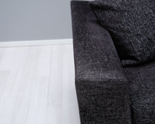 Lataa kuva Galleria-katseluun, Asko 3-istuttava vuodesohva divaanilla tummanharmaa
