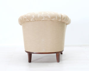 Kangasnojatuoli beige