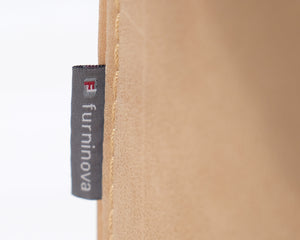 Furninova nahkanojatuoli beige