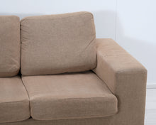 Lataa kuva Galleria-katseluun, Asko 3-istuttava divaanisohva vaaleanruskea
