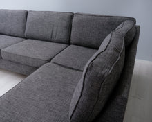 Lataa kuva Galleria-katseluun, Asko Teresa 6-istuttava kulmasohva harmaa

