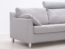 Lataa kuva Galleria-katseluun, Asko Tennessee 2-istuttava sohva vaaleanharmaa
