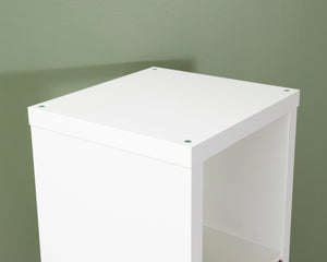 IKEA Kallax hylly laatikostolla