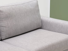 Lataa kuva Galleria-katseluun, Asko 2,5-istuttava kangassohva harmaa
