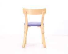 Lataa kuva Galleria-katseluun, Artek 69 ruokatuoli sininen kangas
