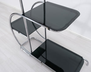 Bauhaus Plant Stand by Emile Guyot for ThonetThonet bauhaus-tyylinen kukkapöytä 1930-luku