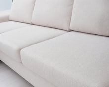Lataa kuva Galleria-katseluun, Asko BB 3-istuttava divaanisohva vaaleanbeige
